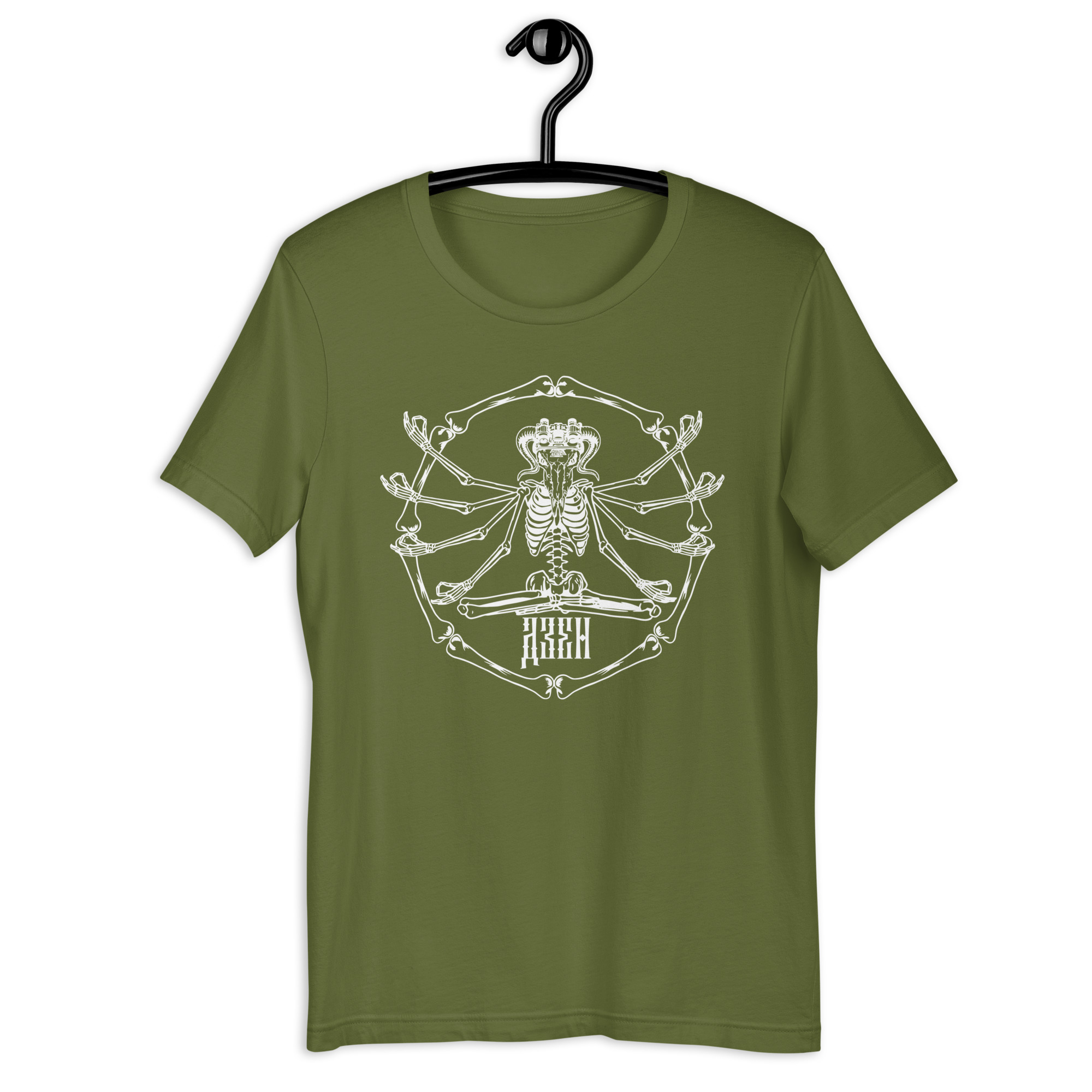 T-shirt with a military print Anti Terror